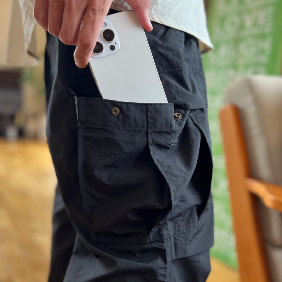 MinZ Scotchgard Pants ロング・ブラック