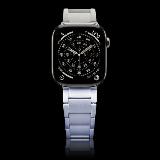 MinZ Titanium Band Pro for Apple Watch シルバー 49mm/46mm
