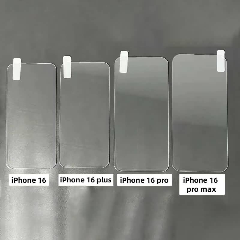 iPhone 16シリーズ対応 強化ガラスフィルム 透明 光沢 クリア 高品質 保護フィルム ガラスプロテクター