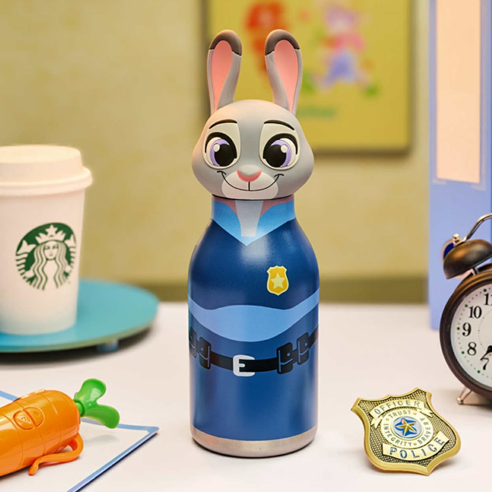 海外限定 Starbucks スターバックス 保温ボトル ズートピア Zootopia ジュディ・ホップス Judith Laverne Hopps ディズニー Disney 430ml