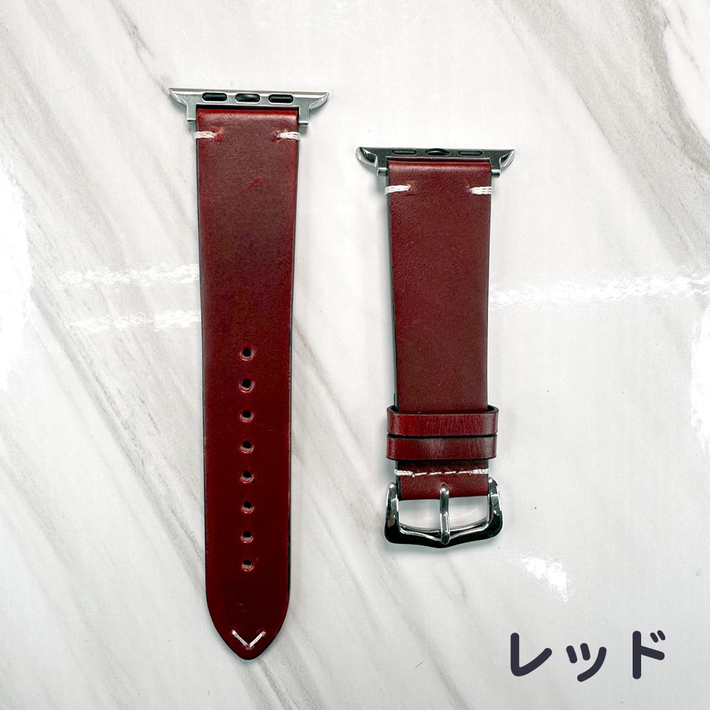 Apple Watch 各機種対応牛本革オイルレザーバンド 49/45/44/42mm・41/40/38mm対応