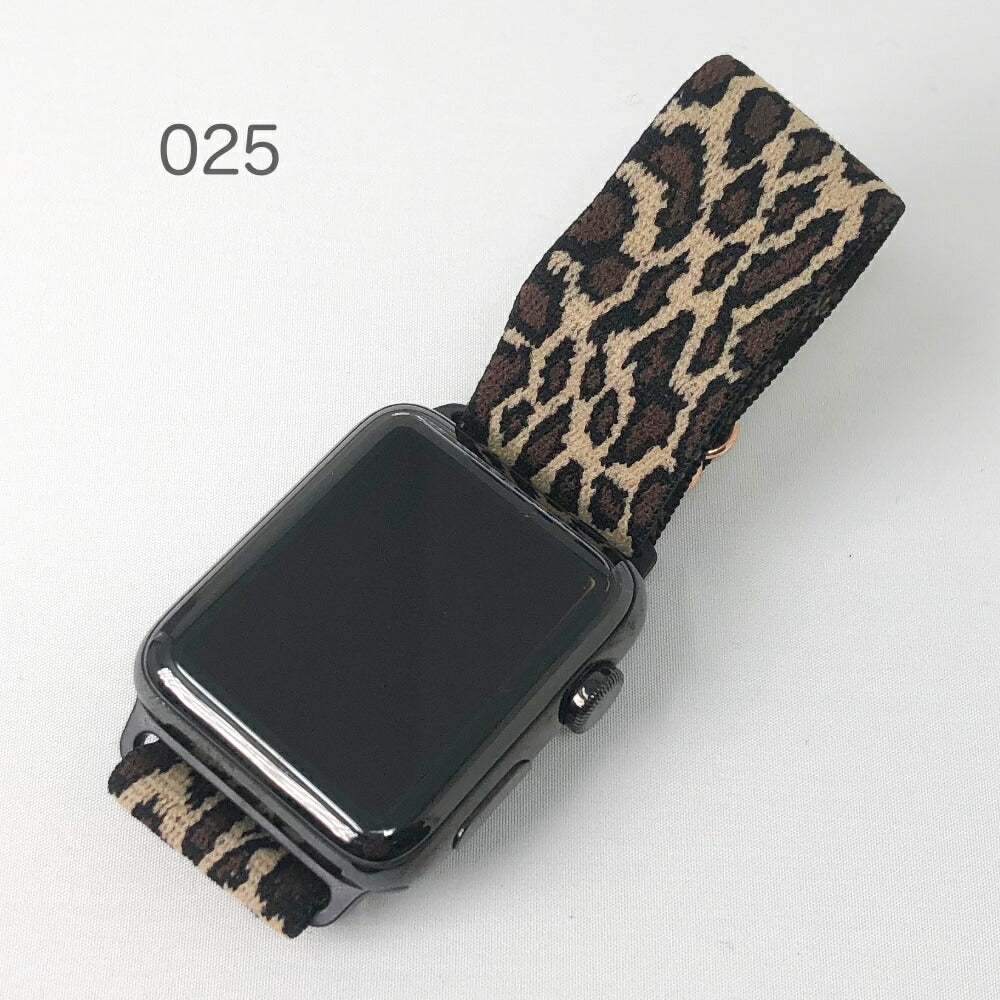 AppleWatchシリーズ7ベルトスポーツループ豊富な全25色No.013~No.02538mm40mm41mm42mm44mm45mmナイロン製フワフワ肌触りストレッチ素材アップルウォッチバンド取付簡単交換用バンドスポーツバンドストラップ