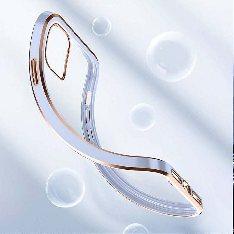 iPhone12・iPhone11/SE2/7/8対応フチがキラキラ定番TPUソフト透明ケース手帳型タイプ手帳ケースダイアリーケースクリアケースQi対応12ProMAX12mini12ProMax