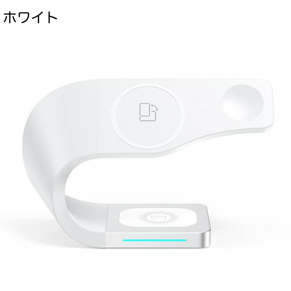 4in1ワイヤレスマグネット充電器iPhone13AppleWatch&AirPodsシリーズ対応急速充電ワイヤレス充電器15Wマグネット充電器スマホ用充電スタンドスマホスタンドiPhone12全シリーズ急速充電送料無料