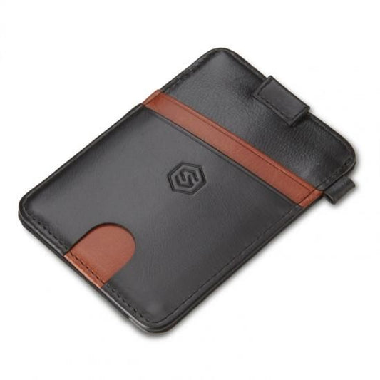 STRAPO WALLET ブラックストライプ