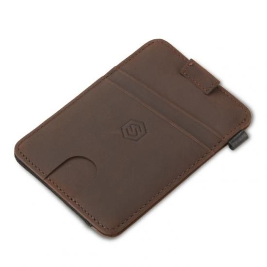 STRAPO WALLET ダークブラウン