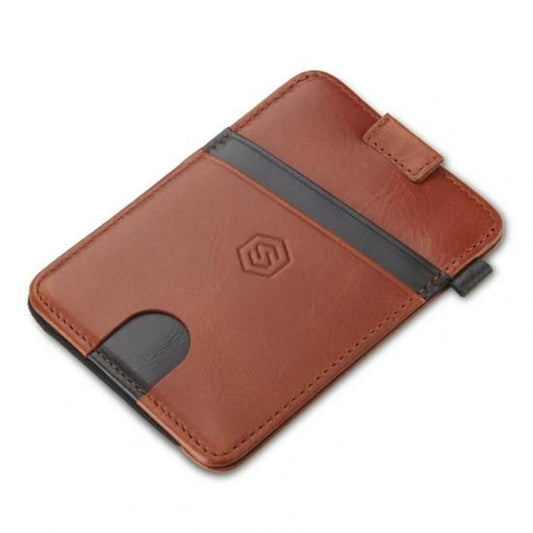 STRAPO WALLET ブラウンストライプ