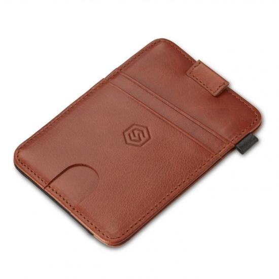 STRAPO WALLET ブラウン