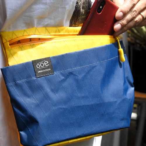 Slash Bag ブルー×イエロー