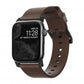 NOMAD Horween Leather Modern Band ブラウン（ブラック金具）49mm/46mm