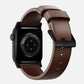 NOMAD Horween Leather Modern Band ブラウン（ブラック金具）49mm/46mm