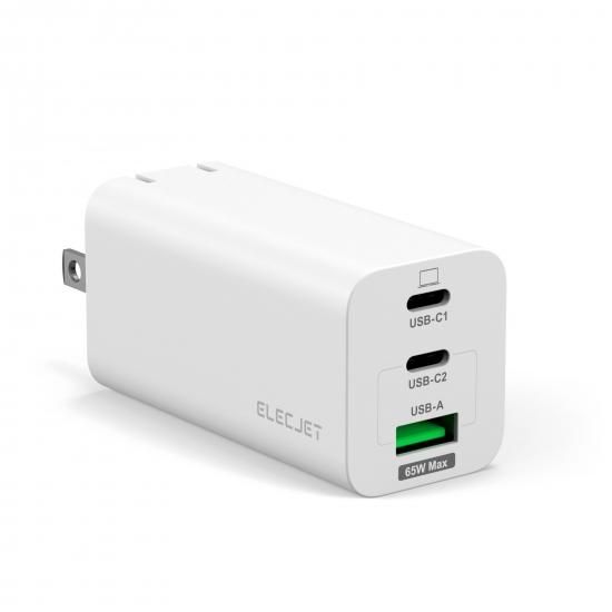 Elecjet X21 GaN 65W PD (PPS) Charger マットホワイト