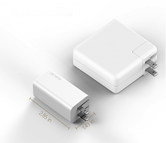 Elecjet X21 GaN 65W PD (PPS) Charger マットホワイト
