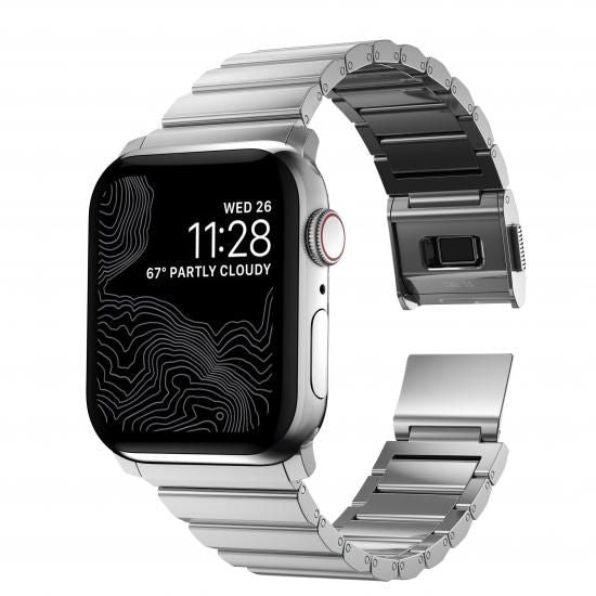 NOMAD Stainless Steel Band シルバー 49mm/46mm