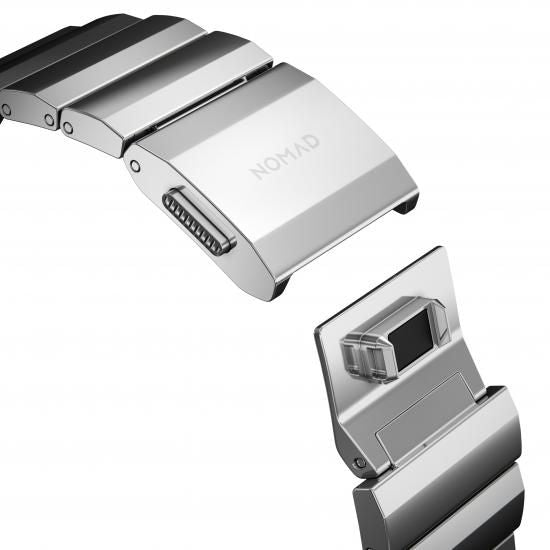 NOMAD Stainless Steel Band シルバー 49mm/46mm