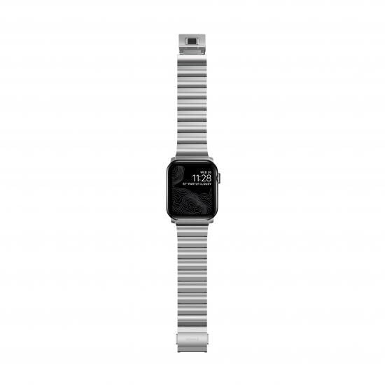NOMAD Stainless Steel Band シルバー 49mm/46mm