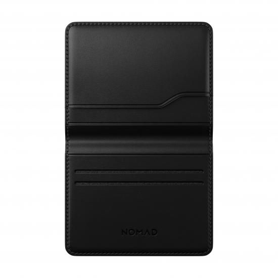 NOMAD Horween Leather Card Wallet Plus ブラック