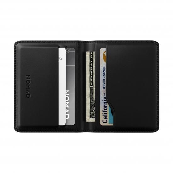 NOMAD Horween Leather Card Wallet Plus ブラック