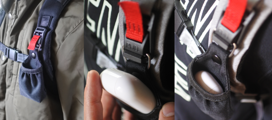 MinZ AirPods HOLDER for Thin Pack Neo / Pro