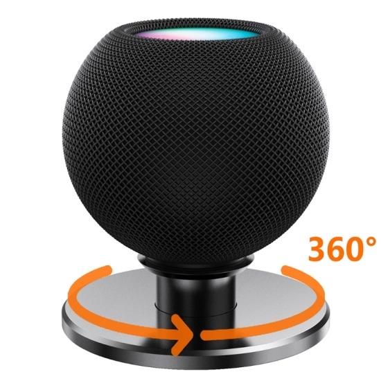 MP2L Aluminum Stand LOW position model for HomePod mini ブラック