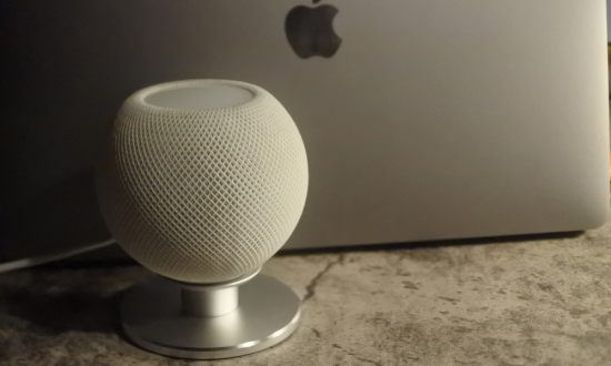 MP2L Aluminum Stand LOW position model for HomePod mini ブラック