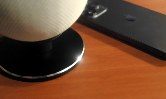 MP2L Aluminum Stand LOW position model for HomePod mini ブラック