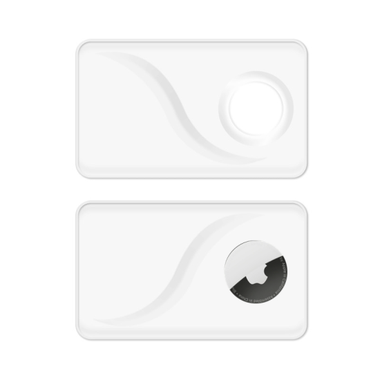 MP2L Card for AirTag ベーシックホワイト