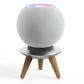 MP2L Wood & Aluminum INSULATOR STAND for HomePod mini シルバー+ナチュラル