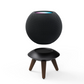MP2L Wood & Aluminum INSULATOR STAND for HomePod mini スペースグレー+ダークブラウン