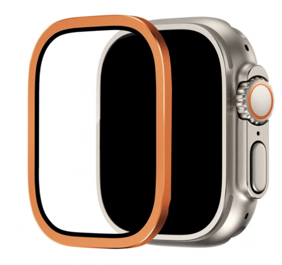 MP2L Aluminum Screen Protector for Apple Watch Ultra 2&1