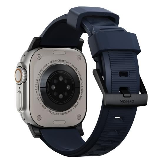 NOMAD Rugged Band アトランティックブルー（ブラック金具）49mm/46mm