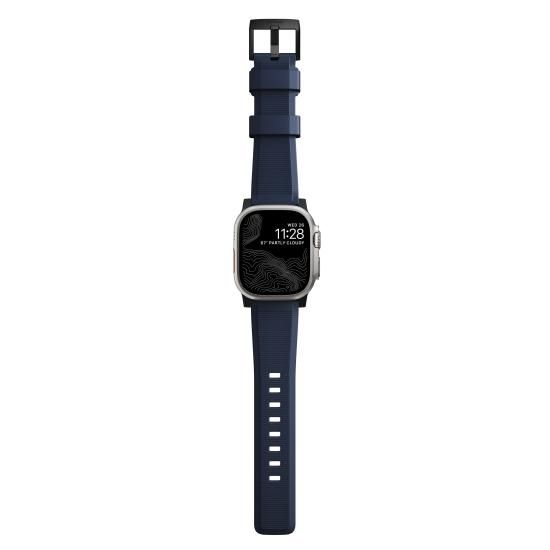 NOMAD Rugged Band アトランティックブルー（ブラック金具）49mm/46mm