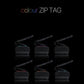 MinZ Phone Pack 用 交換用カラージップタグ（2個セット）
