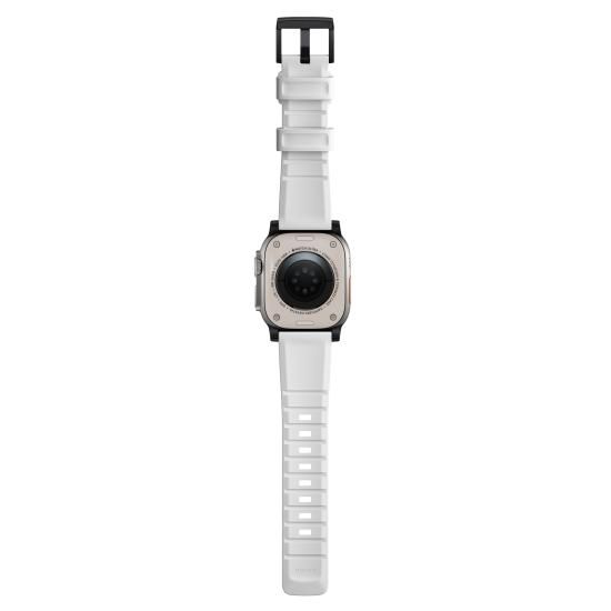 NOMAD Rugged Band ホワイト（ブラック金具）49mm/46mm
