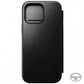 NOMAD Modern Leather Folio for iPhone 16 Pro Max ブラック