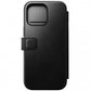 NOMAD Modern Leather Folio for iPhone 16 Pro Max ブラック