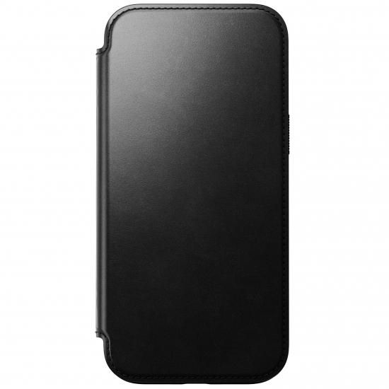 NOMAD Modern Leather Folio for iPhone 16 Pro Max ブラック