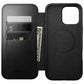 NOMAD Modern Leather Folio for iPhone 16 Pro Max ブラック