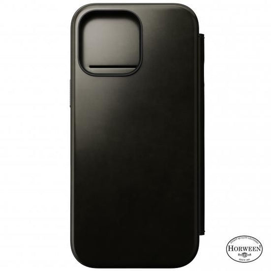 【限定生産カラー】NOMAD Modern Leather Folio for iPhone 16 Pro Max グリーンクロム