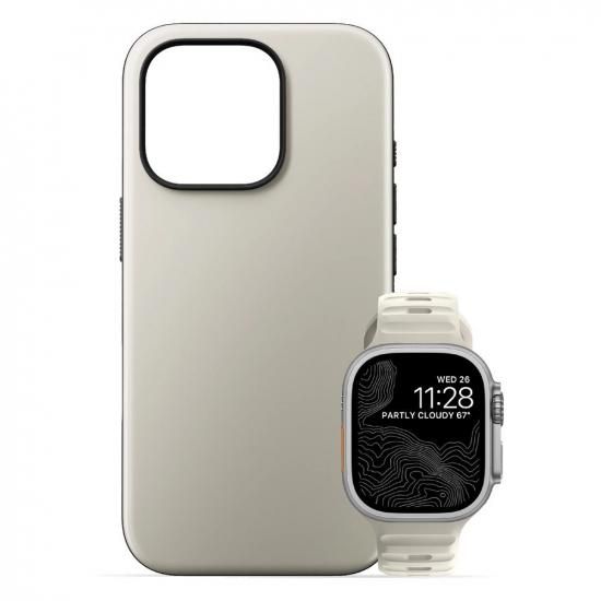 NOMAD Sport Case for iPhone 16 Pro ストーン
