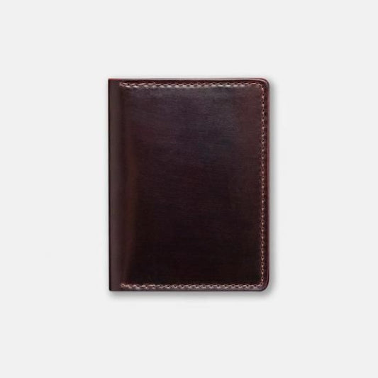 Ashland Leather Bugs Mouran Card Wallet Cordovan バーガンディ