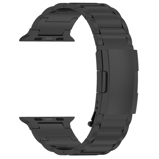 MinZ Titanium Band 2 for Apple Watch ブラックチタニウム 49mm/46mm