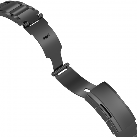 MinZ Titanium Band 2 for Apple Watch ブラックチタニウム 49mm/46mm