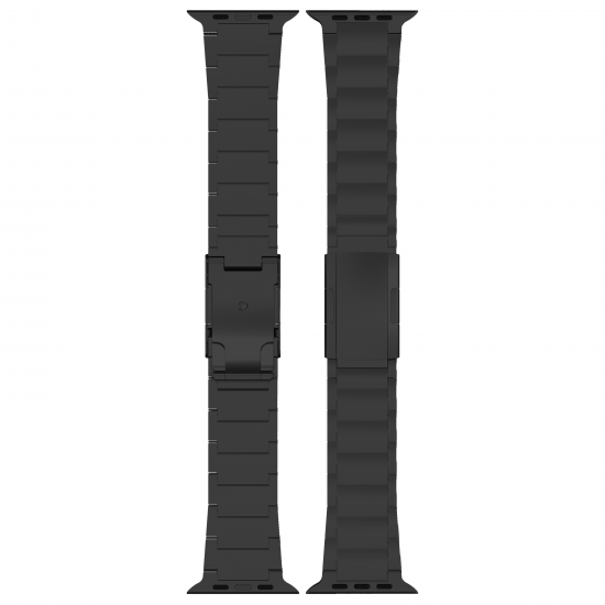 MinZ Titanium Band 2 for Apple Watch ブラックチタニウム 49mm/46mm