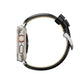 【限定生産品】MinZ Shell Cordovan Band 2 for Apple Watch シルバー ハードウェア