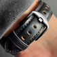 【限定生産品】MinZ Shell Cordovan Band 2 for Apple Watch シルバー ハードウェア