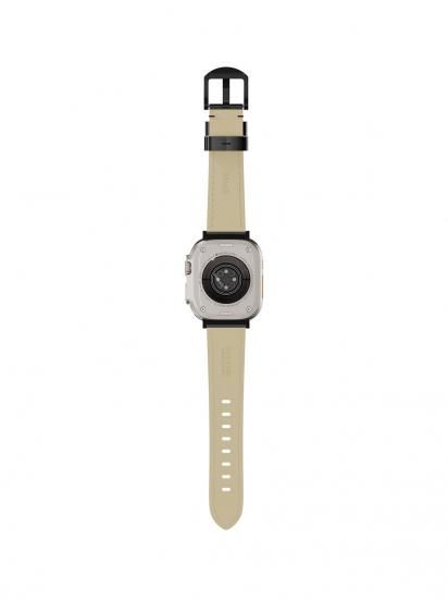 【限定生産品】MinZ Shell Cordovan Band 2 for Apple Watch ブラック ハードウェア