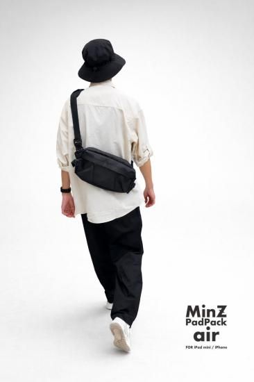 MinZ PadPack Air for iPad mini / iPhone オレンジジップタグ