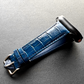 MinZ Scotchgard Leather Apple Watch Band ブルー 49mm/46mm