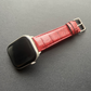 MinZ Scotchgard Leather Apple Watch Band バーガンディ 49mm/46mm